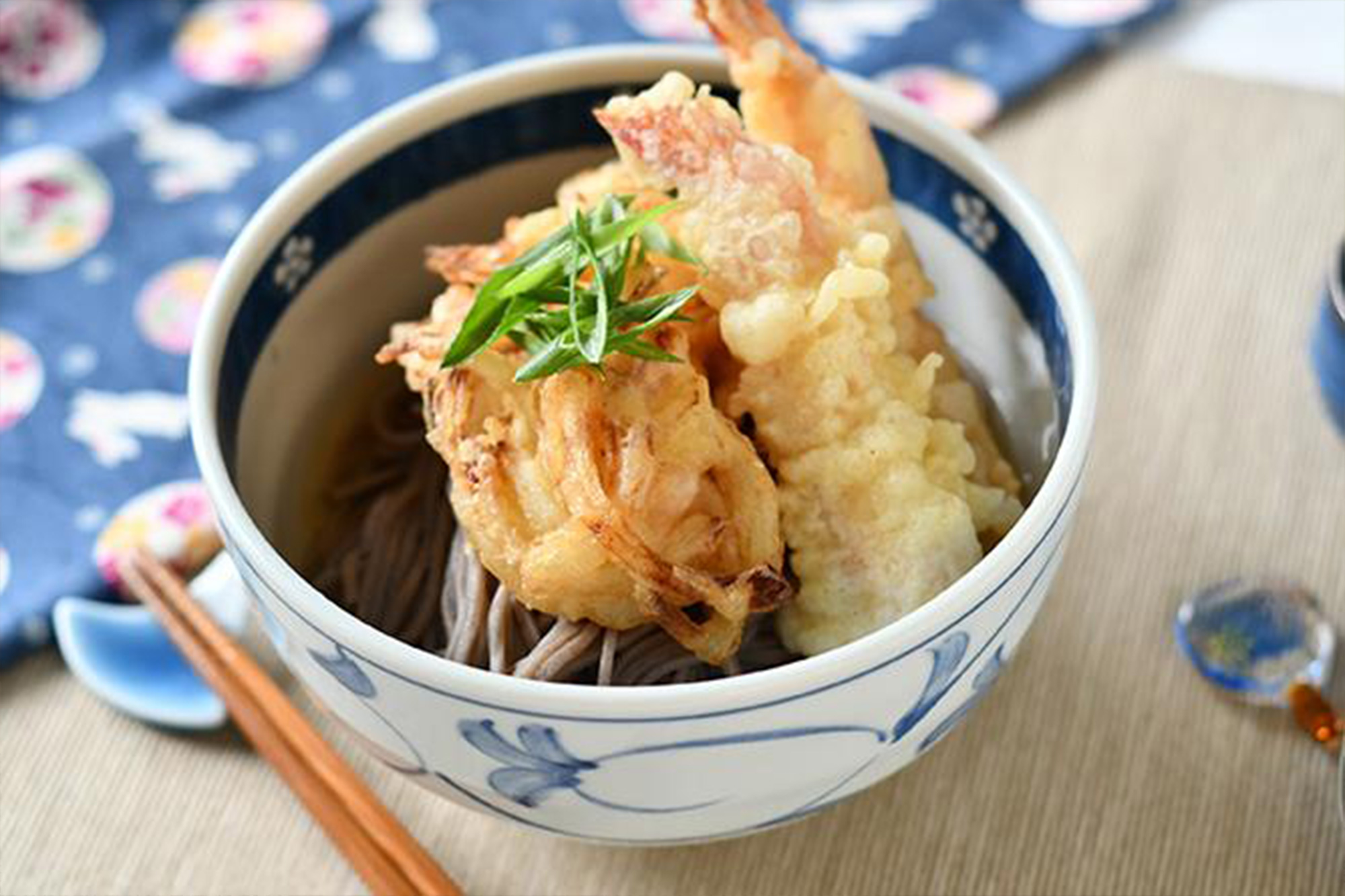 Using Hon Tsuyu: Kake Soba Soup